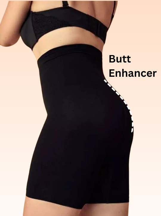 Premium Slim Body ComfortCurve High Waist Shaper | Instantly Look 10–20 Pounds Slimmer — Breathable Lightweight & Summer Comfortable!