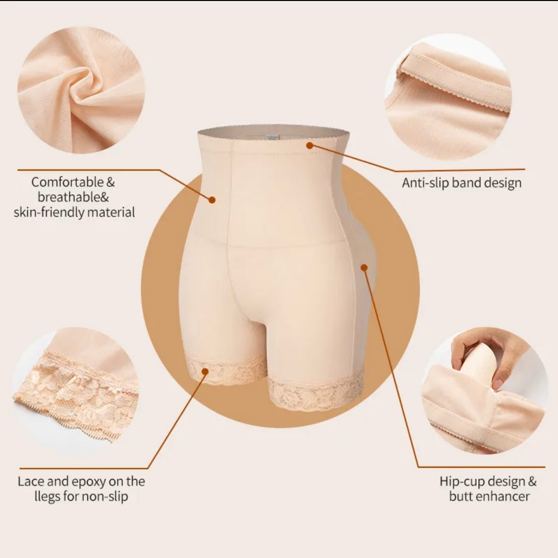 Butt Lifter Shaper Panties (Padded) | Get That Full, Round, curvy Look—Effortlessly