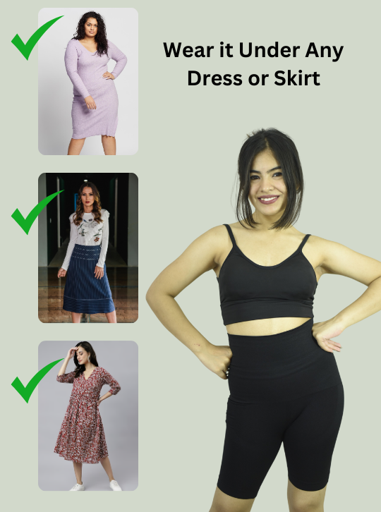 Premium Slim Body ComfortCurve High Waist Shaper | Instantly Look 10–20 Pounds Slimmer — Breathable Lightweight & Summer Comfortable!
