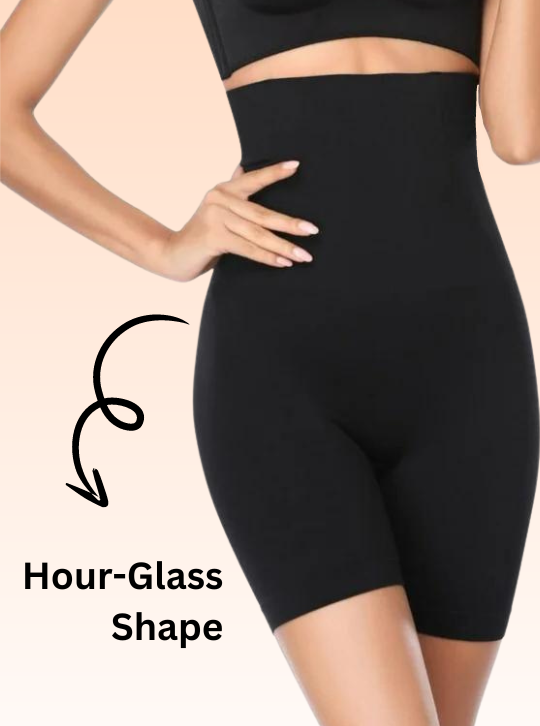 Premium Slim Body ComfortCurve High Waist Shaper | Instantly Look 10–20 Pounds Slimmer — Breathable Lightweight & Summer Comfortable!