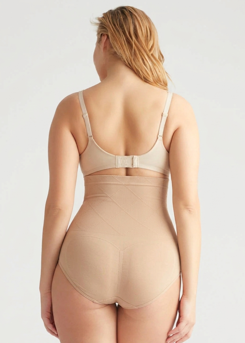 AirMesh High Waist Shaper Panty -  Breathable HoneyComb Support