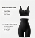 The Snatch & Support Combo (Comfort Lift Skyn Full Coverage Bra + High Waist Shaper Shorts)