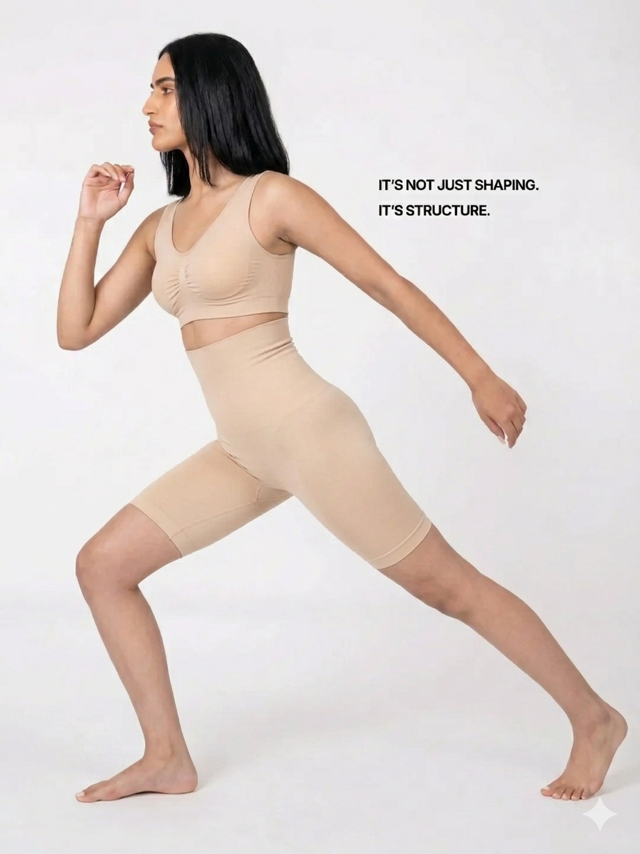 The Snatch & Support Combo (Comfort Lift Skyn Full Coverage Bra + High Waist Shaper Shorts)
