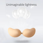 Strapless Push-Up Silicone Bra - Invisible Support