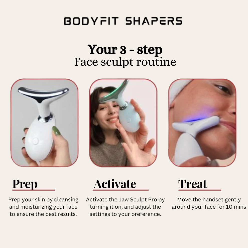 FaceSculpt Pro - Double Chin and Wrinkle Removal Device - Tone, Define, and Glow with Confidence.